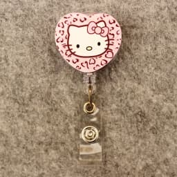 Star Bows Hearts Style Retractable Card Holder Badge Reel Nurse Exhibition Enfermera Girl And Boy Name Card