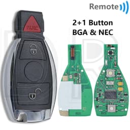 Great 315/433MHz NEC Chip BGA Style FBS3 System Car Remote Key Support BGA&NEC For Mercedes Benz A C E S GLA GLC GLK W203-W222
