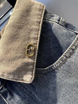 Color Blocking Denim Skirt for Women Retro High Waisted Blue Hip Hugging Short Skirt 2026 New Summer Anti Glare Half Dress