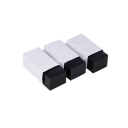 Black PU Leather Geschenk Box for Manschettenknopfe cufflinks Storage Box Jewellery Cuff Links Gift Organizer Packaging Box Case