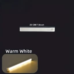 5pcs Set of LED Motion Sensor Cabinet Lights, Used for Cold And Warm Lighting, USB Rechargeable Table Lighting, Suitable for Hom