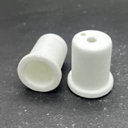 10PCS Ceramic Insulating Beads Ceramic Sleeve T-Casing Electric Heating Tube High Temperature Insulating Ceramic Plug