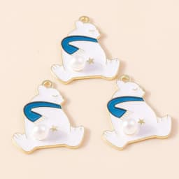 10pcs 13*17mm DIY Enamel Mini Cat Charms for Necklaces Pendants Earrings Cute Animal Charms Handmade Jewelry Making Accessories