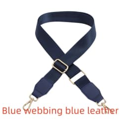 CrossBody O Bag Belt Adjustable Shoulder Bag Handle Woven Polyester Bag Shoulder Strap Solid Color Simple Shoulder Bag Handle
