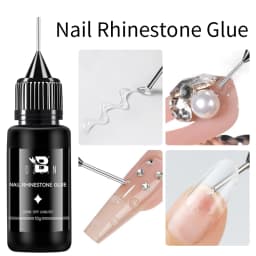 AWStorG Hema Free Poly Nail Gel 30ML Acrylic Gel Finger Extension Transparent Nail Art Extension Quick Building Soak Off UV