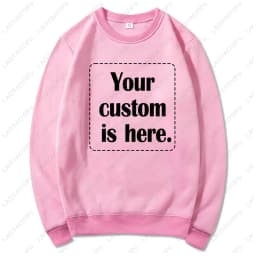 2026 Custom Sweatshirt Text Hoodies Student Casual Custom Printed Text DIY Hooded Custom Personalized Hoodie Men Clothing