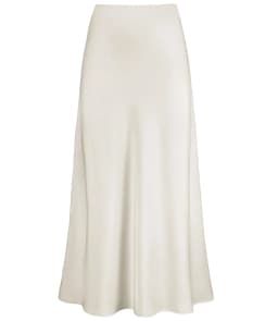 Spring Summer Women's Clothing New Style Silky Texture Forged Surface Acetic Acid Hanging High Waist Fish Tail Half Skirt Women