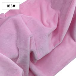 3mm Pile Crystal Super Soft Plush Fabric For Sewing 100 Polyester Comfortable And Soft Eco-Friendly Fabric 45x50cm Free Shipping
