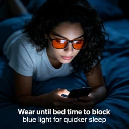 1PC 99% Orange Blue Light Blocking Glasses for Sleep- Anti Fatigue -Suitable for Screens|Game