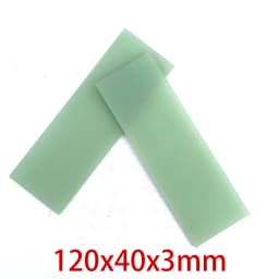 2pieces Composite G10 Knife Handle Material for DIY Handmade Knife Handle Making Material G10 Tool Patch Material 120x40x3mm