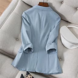 2026 Spring Summer New Temperament Versatile Large Size Women's Small Blazer Coat Loose Elegant FemaleThin Blazer Jacket 4XL