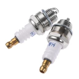 2Pcs L7T 2 Stroke Engine Spark Plug Engine Accessory Replace for Chainsaw Brush Cutter Garden Lawnmower Strimmer Trimmer Parts
