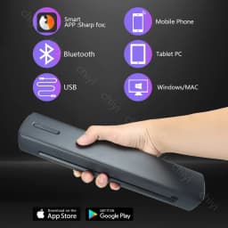 C80 Wireless Tattoo Stencil Printer,Portable A4 Thermal Printer Kit for Tattoo Artists,Compatible with Phone,iPad & PC