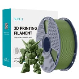 SUNLU 1KG PLA Plus 2.0 3D Printer Filament 1.75mm 1000g Spool (2.2lbs) Neatly Arranged No Knot Filament Fit Most FDM Printer