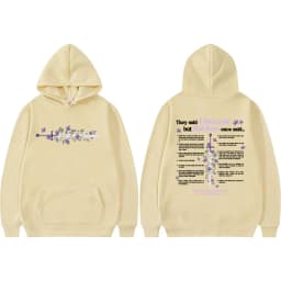 Kai Azer I Love You in Powerless Graphic Sweatshirts Men Women Vintage Hip Hop Classic Hoodie Hot Sale Oversized Hipster Hoodies