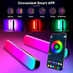 USB LED Pickup Night Light Strip RGB Lamp WIFI Tuya Music Rhythm TV Ambient Light For Gaming Room Beside Table Decor