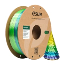 ESUN Rainbow Silk PLA Filament 1.75mm Rainbow Silk Filament for 3D Printer 1KG Printing Material Silk 3D Printer Filament