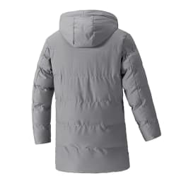 Winter Men's Warm Parkas Thick Casual Windproof Long Coats Men Hooded Jackets Outwear Windbreaker Solid Male Parka Plus Size 8XL