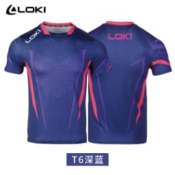 LOKI Table Tennis Jerseys Training T-Shorts New Style Absorb Sweat Comfort Top Quality Ping Pong Shirt Cloth Sport