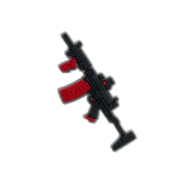 1/27PCS Cool Style Shoe Charms for Men Boys Gun Fighter Tank Missile Model Shoe Accessories Pins fit Jeans Pendant Clog Buckle