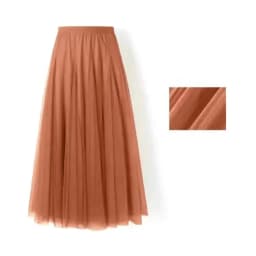 Hot Women Mesh Elastic Tutu Skirt Beach Spring Summer Korean High Waist Fashion Pleated Long Skirt Black White Tulle Skirts