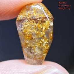 Natural Gold Rutilated Quartz Pendant Sun Flower Rutilated Quartz Jewelry Raw Material Love Women Brazil AAAAAAA
