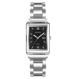 LANCARDO Analog Quartz Calendar Available Square Watch Bar Scale Detachable Strap Casual Fashion Men's and Women's Watchs