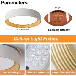 Nordic Creative Wood Grain Ceiling Lamp Minimalist Round LED Chandelier Living Room Balcony Bedroom Hotel Decor Lighting Fixture