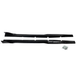 For 2015-2022 Dodge Charger SRT Track Style Gloss Black Side Skirt Decoration Stickers Rocker Panels Car Accessories