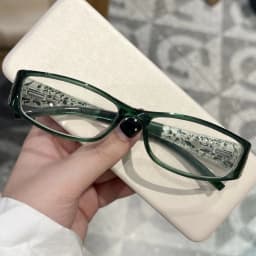 1Pc Women's Plain Glasses New Millennium Retro Oval Trendy Cool Girl Versatile Holiday Gift Black Friday Daily Home Commuting In