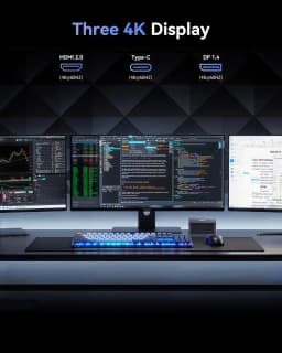 ACEMAGIC AMD Ryzen Embedded R2544 Mini PC 16GB DDR4 512GB SSD Windows 11 Pro Business Desktop Computer 4K Triple Display HDMI DP