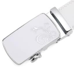 Men Genuine Leather Belts Metal Automatic Buckle Luxury Brand High Quality Belts for Men Famous Business Male Waistband 3.5cm