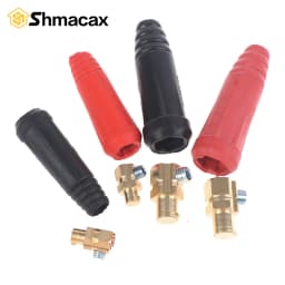 1Pcs Rapid Fitting Europe Welding Machine Cable Connector DKJ 10-25 35-50 Quick Connector Welding Machine Plug Socket