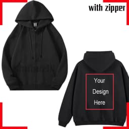 hoodies for man Custom Essential pullover Black Logo Here Comfort pullover Black Hip-hop Add Your Own Message Everyday hoodie