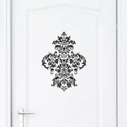 Damask Vinyl Wall Sticker Baroque Style Decals Home Decorative Graphic Mural Decal Door Car Window Laptop Vinyl Stickers Decor