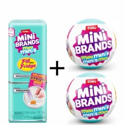Zuru Mini Fridge Stuffing Toy Tide Play Blind Box Stuffing Fridge Ball, Blind Box Random Mini Model Toy Child Ideal Gift