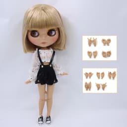 ICY DBS Blyth doll jointed body 30CM BJD nude doll and nude doll clothes shoes handmade set fashion doll girl gift