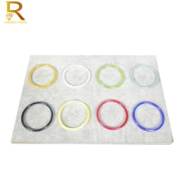 1pc Velvet Earring Jewelry Holder Soft Sponge Stud Organizer Store Counter Jewelry Pad Raiser Ring Storage Display Stand Sheet