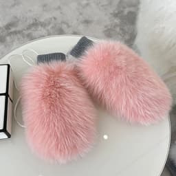 2026 New Style Winter Warm Genuine Fox Fur Covered Gloves Women Fashion Real Fox Fur Glove Outdoor Russia Thick Glove Women Warm