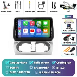 Android 16 Carplay Auto Screen Car Radio Multimedia Player For Opel Combo Corsa Tigra 2001-2011 Autoradio Stereo 2Din Head Unit