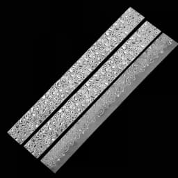 50cm Long Hand Forge Damascus Steel Blank Billets Blank Blade Making Bar Stainless Hardened HRC59