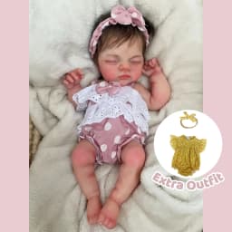 12 Inch Open Mouth Washable Full Silicone Reborn Doll Irys, Rooted Hair, 3D Vivid Skin, Realistic Newborn Bebe Reborn De Silicon