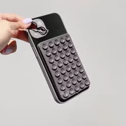 Double Side Silicone Suction Phone Holder Hands Free Stand for IPhone 15 Samsung Xiaomi Universal Support Telephone Grip Mount