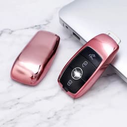 Soft TPU Car Key Case Cover for Mercedes-Benz A C E S Class GLA GLC GLE GL GLS CLA CLS AMG W205 W213 W177 W222 E200 E300 C260