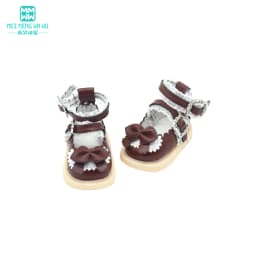 Mini doll Shoes 1/6 BJD YOSD EXO doll FASHION SNOW BOOTS MARTIN BOOTS LEATHER SHOES KIDS HOLIDAY GIFT ACCESSORIES