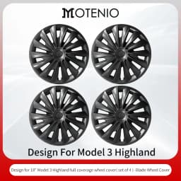 Model 3 Highland (2023-2025)New Blade Replacement Wheel 18 Inch Automobile Hubcap Full Rim Cover Accessories Design for Tesla