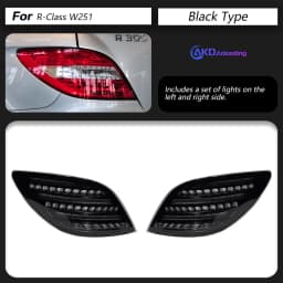 AKD Tail Lamp for W251 R Class LED Tail Light 2010-2017 R300 R350 R400 R500 Rear Fog Brake Turn Signal Automotive Accessories