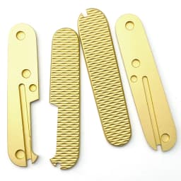 91mm Titanium Alloy Swiss Knife Chip, Modified TC4 Handle Patch for DIY Knife Handle Material Making