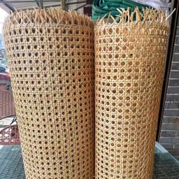 Natural Indonesian Real Rattan Wicker Cane Webbing Roll Furniture Chair Table Repair Material Cabinet Door Ceiling Wall Decor