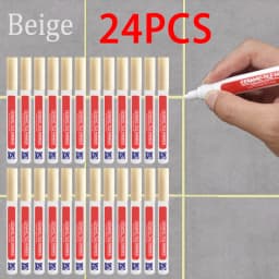 3PCS Tile Marker Tile Grout Repair Tile Grout RepairTiles Marker Joint Feeding Pen Tiles Paint Pen Erasable Whiteboard Marker